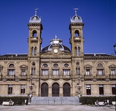 San Sebastian City Hall, built in 1882 as Grand Casino Kursal by architects Adolfo Morales de los?