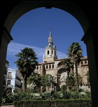Church of Manzanares in Castile La Mancha.