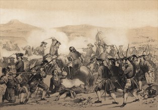 Battle of Almansa. April 25, 1707, between the armies of Philip V and the Archduke of Austria, 18?
