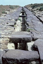 Cardus Maximus Street with underground conduction of water, in the Phoenician-Punic-Roman city of?