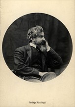 Santiago Rusiñol i Prats (1861-1931), Catalan playwrighter, novelist, painter and collector, memb?