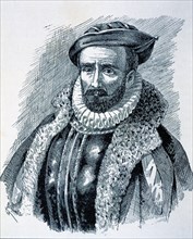 Alvaro Mendaña de Neira (1541-1595), Spanish navigator, he sent expeditions to the Marquesas isla?