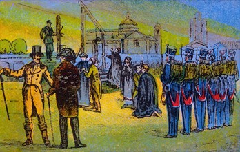 Execution in Barcelona of father Joan Gallifa and his companions in 1809 during the revolution ag?