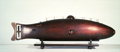The Ictíneo, submarine made by Narcis Monturiol.