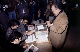 Santiago Carrillo, voting in the elections in 1977  which would deputy of the  Communist Party of?