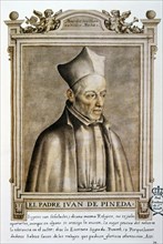 Juan de Pineda (1558-1637). Spanish jesuit. Author of 'Commentarium in job', in the book 'Libro d?