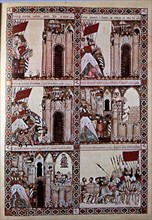 Cantigas de Santa Maria', Alfonso X, the Wise, King Castile-Leon (1221-1284).
