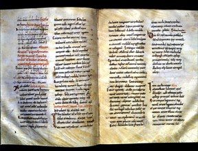 Sacramentary of Vic, manuscript on parchment dated August 31, 1038 and made, following a handwrit?