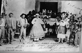 Cossiers of Montuiri, typical Majorcan dances from 1903, some of these 'Cossiers' disappeared in ?