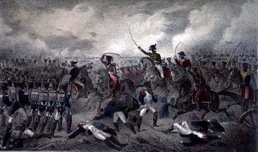 Juan Martín Díez 'El Empecinado' (the Undaunted) defeats a column of French soldiers in the Battl?