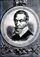 Claudi Monteverdi (1567-1643, Italian composer, engraving.