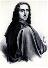 Giovanni Battista Pergolesi (1710-1736), Italian composer, engraving.