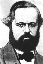 Karl Marx (1818-1883), sociologist, political economist and German.