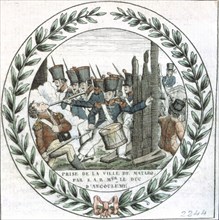 Taking of Mataro by the troops of the Duke of Angouleme, French military (1775-1844), Defiance of?