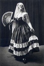 Carmen Tortola Valencia (1882-1955), Andalusian dancer.