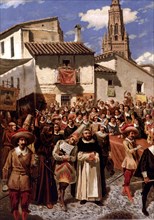 Illustration from the book 'Historia de Gil Blas de Santillana' (Story of Gil Blas de Santillana)?