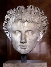 Bust of Augustus (Gaius Julius Caesar Octavian) (63 a.C. - 14 d.c. Roman Emperor, nephew and adop?