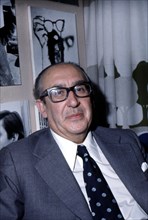 Álvaro Cunqueiro (1911-1981), Spanish writer, photo 1976.