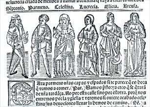 Tragicomedy of Calixto and Melibea, known as 'La Celestina' by Fernando de Rojas, printed in Burg?