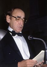 Carlos Bousoño (Boal, 1923 -), Spanish poet during his speech of entrance at the Royal Academy of?