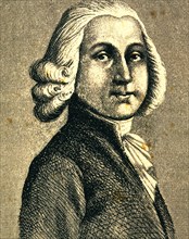 Luigi Boccherini (1740-1805), Italian cellist and composer, engraving, 1893.