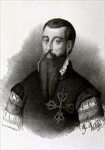 Garcilaso de la Vega (1501-1536), Spanish poet and Military.