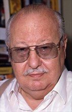 Jaime Campmany (1925-2005) Spanish writer, portrait in 1997.