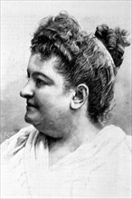 Emilia Pardo Bazán (1851 - 1921), Spanish writer.
