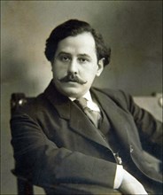 Eduardo Marquina (1879-1946), Spanish writer, photo 1910.