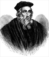 John Wycliffe (1320-1384), English theologian.