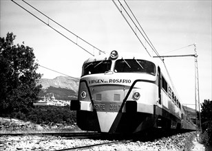 Automotive train Talgo III, 1950.