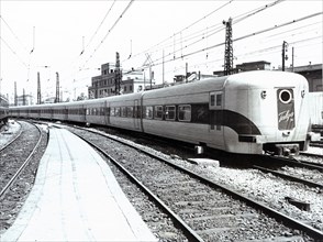 Articulated Talgo Train, 1950.