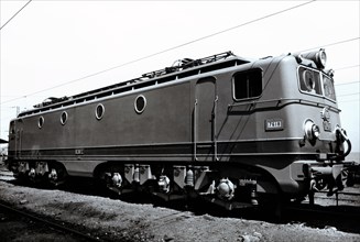 Alstrhom electric locomotive.