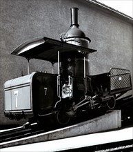 First cable railway, built in 1873 by engineer Riggenbach.