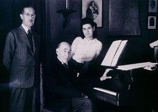 Manuel Blancafort de Roselló (1897-1987),  Catalan composer, together with Ricard Viñes i Roda an?