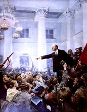 Vladimir Lenin (Vladimir Ilich Uliasov), known as, 1870 - 1924, Russian revolutionary and statesm?