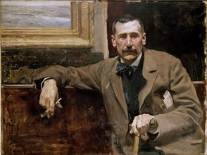 Benito Pérez Galdós (1843-1920), Spanish writer.