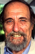 Luis Carandell (1929-2002) Spanish writer and journalist, portrait, 1997.