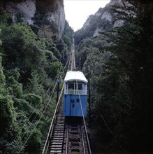 Funicular to Montserrat.