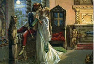 Romeo and Juliet, the characters in William Shakespeare's play 'Romeo and Juliet'.