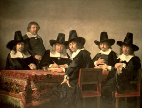 The regents of the orphanage of Haarlem, 1663.