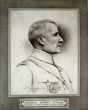 Robert Georges Nivelle (1856-1924), French military, General of the First World War, engraving in?