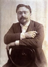 Isaac Albéniz (1860-1909), Spanish composer, photography  around 1895-96.