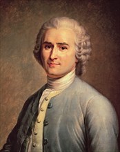 Jean Jacques Rousseau (1712-1778), Swiss writer and philosopher in French language.