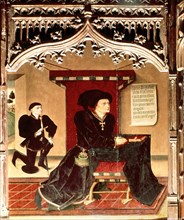 Iñigo López de Mendoza (1398-1458), Marquis of Santillana, Castilian poet and politician , the al?