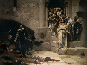The Bell of Huesca, oil Painting, 1880.