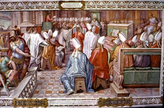Second Council of Constantinople, held in 553 a. C. under the pontificate of Pope Vigilio and the?