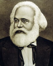 Karl Marx (1818-1883), German philosopher.