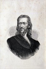 Joaquim Jose da Silava Xavier 'Tiradentes' (1748-1792), the precursor of Brazil's independence.