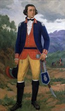 Joaquim Jose da Silva Xavier 'Tiradentes' (1748-1792), the precursor of Brazil's independence.